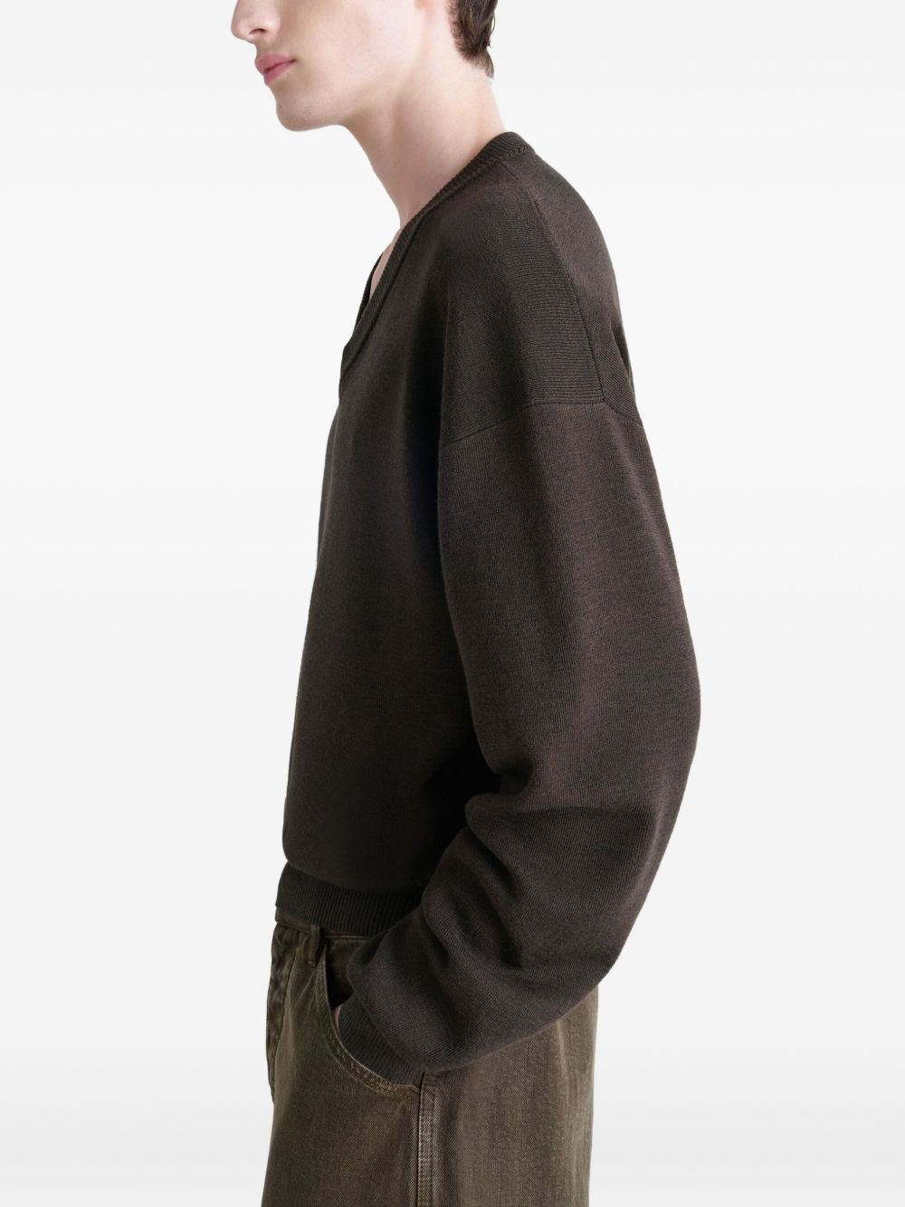 V-neck sweater - 4