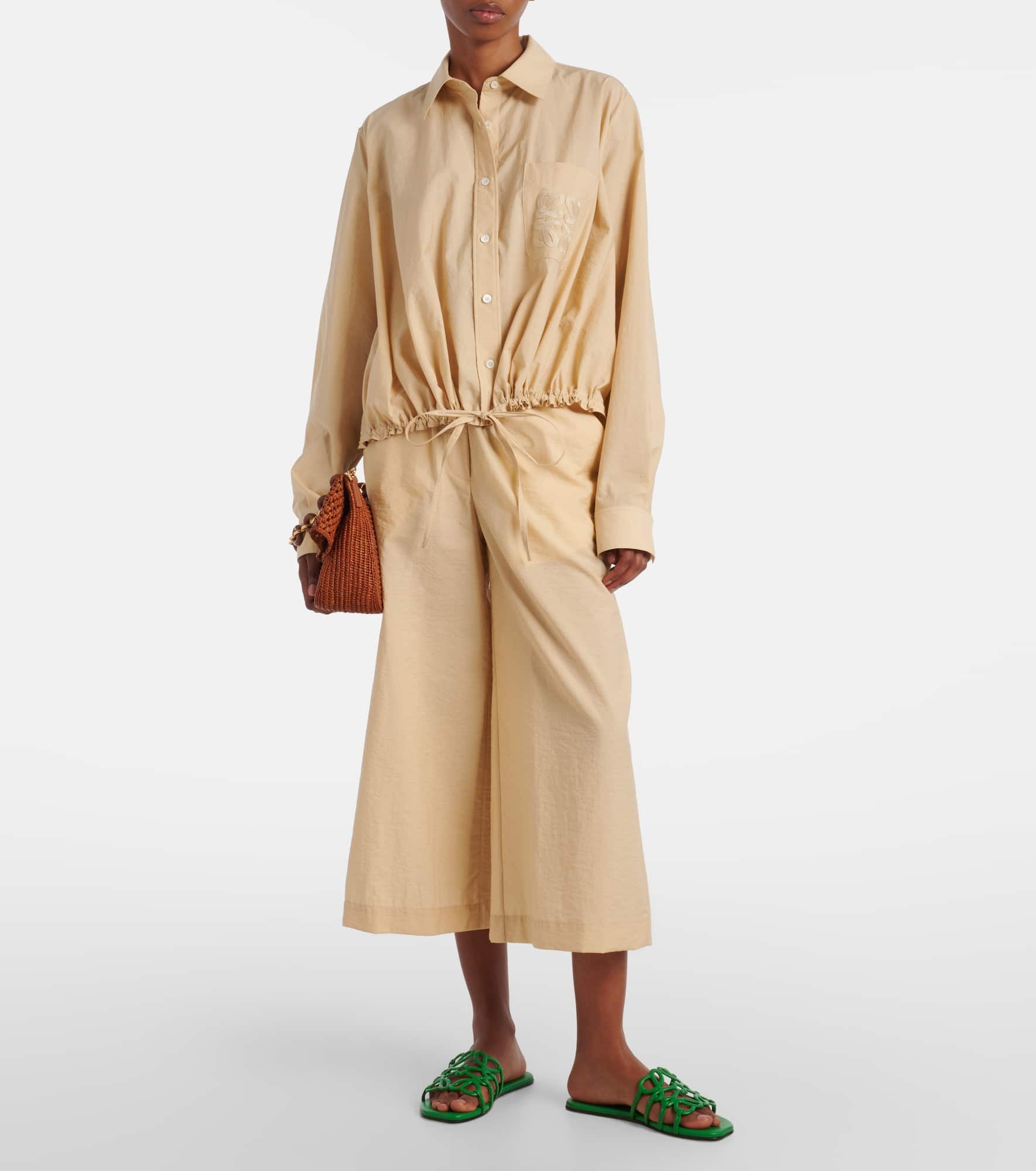 Paula's Ibiza Anagram poplin shirt - 2
