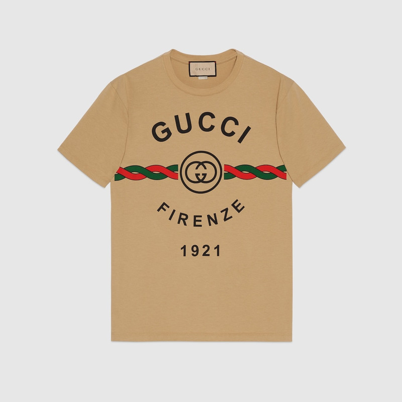 Interlocking G torchon cotton T-shirt 1