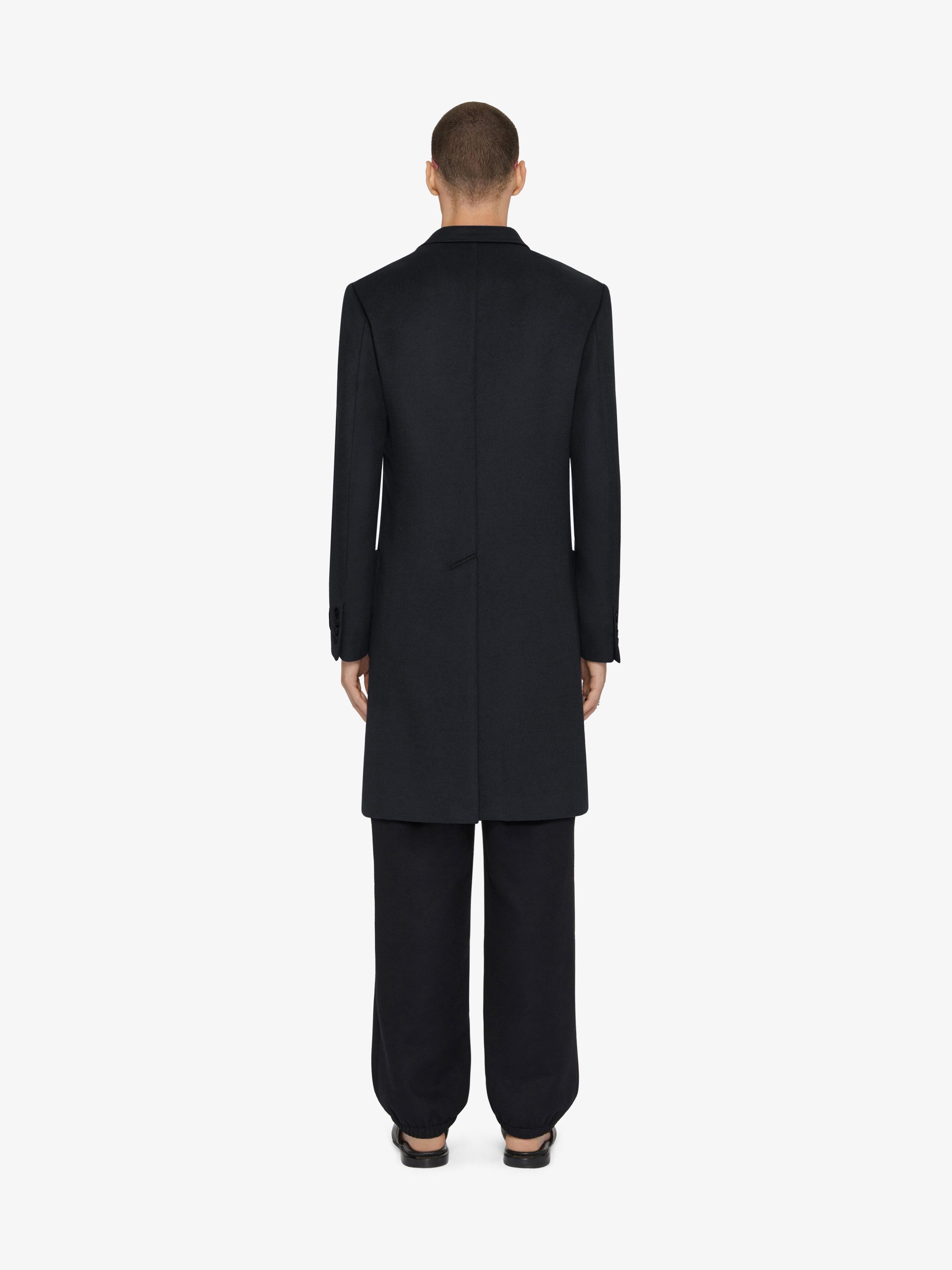 COAT IN DOUBLE FACE WOOL AND CASHMERE - 3