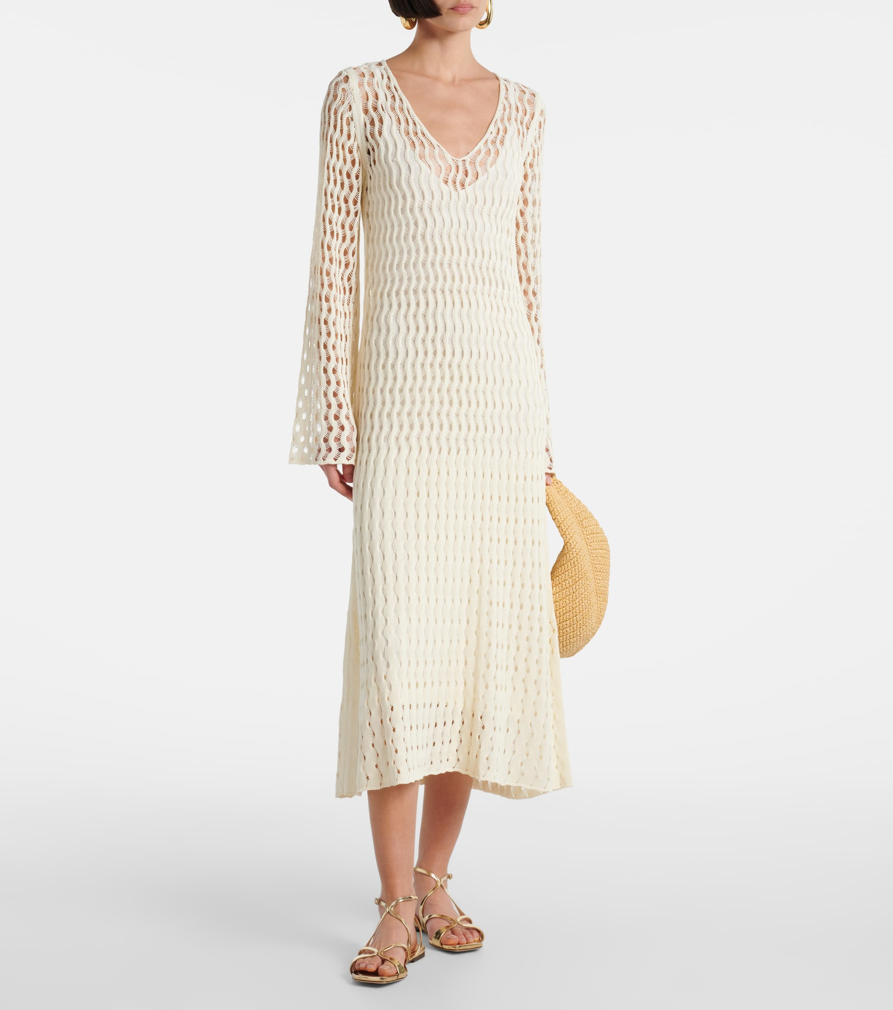 Jemmy open-knit maxi dress - 2