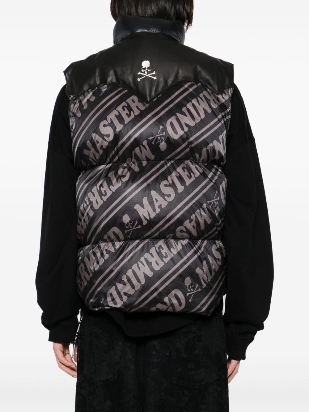 logo-print jacket - 4