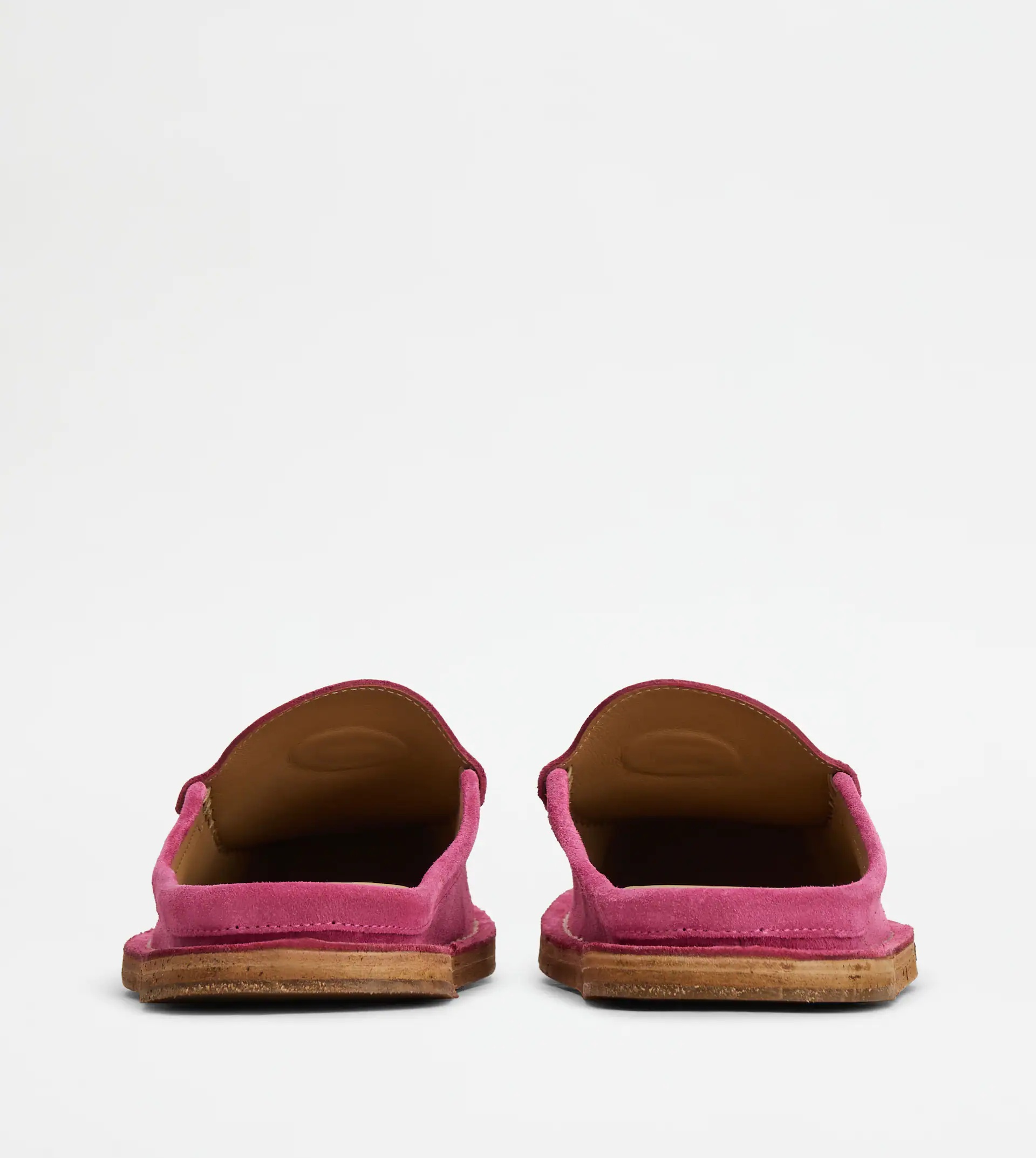 SABOTS IN SUEDE - PINK - 3