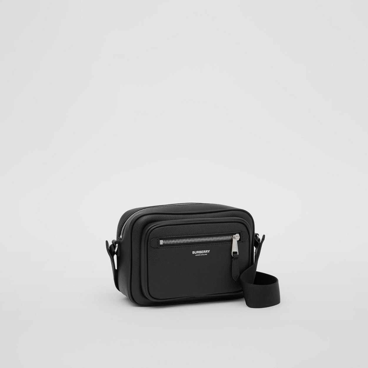Grainy Leather Crossbody Bag - 9
