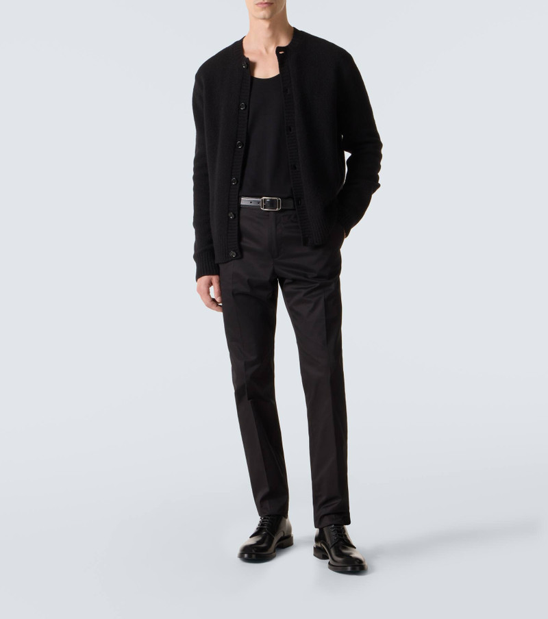Dolce & Gabbana Cotton-blend slim pants outlook
