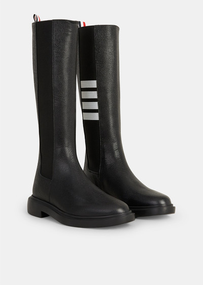 Thom Browne Black 4Bar Boots outlook