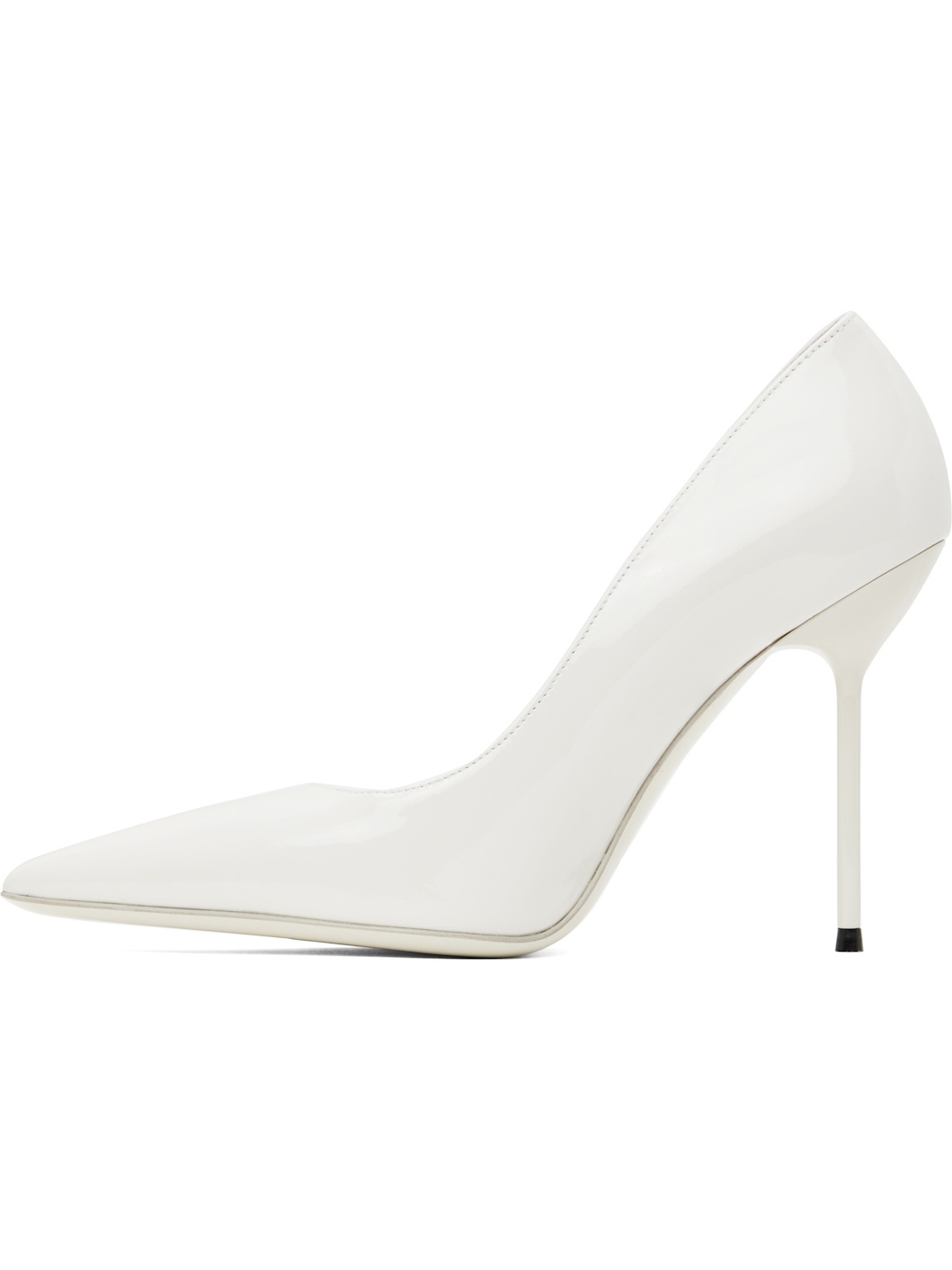 White Lidia Heels - 3
