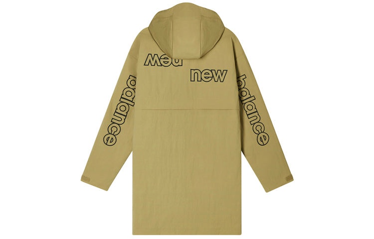 New Balance Casual Lifestyle Long Jacket 'Olive Green' AMJ11337-BEI - 2