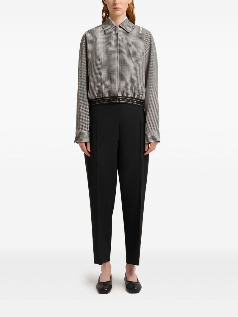 Marni checked jacket outlook