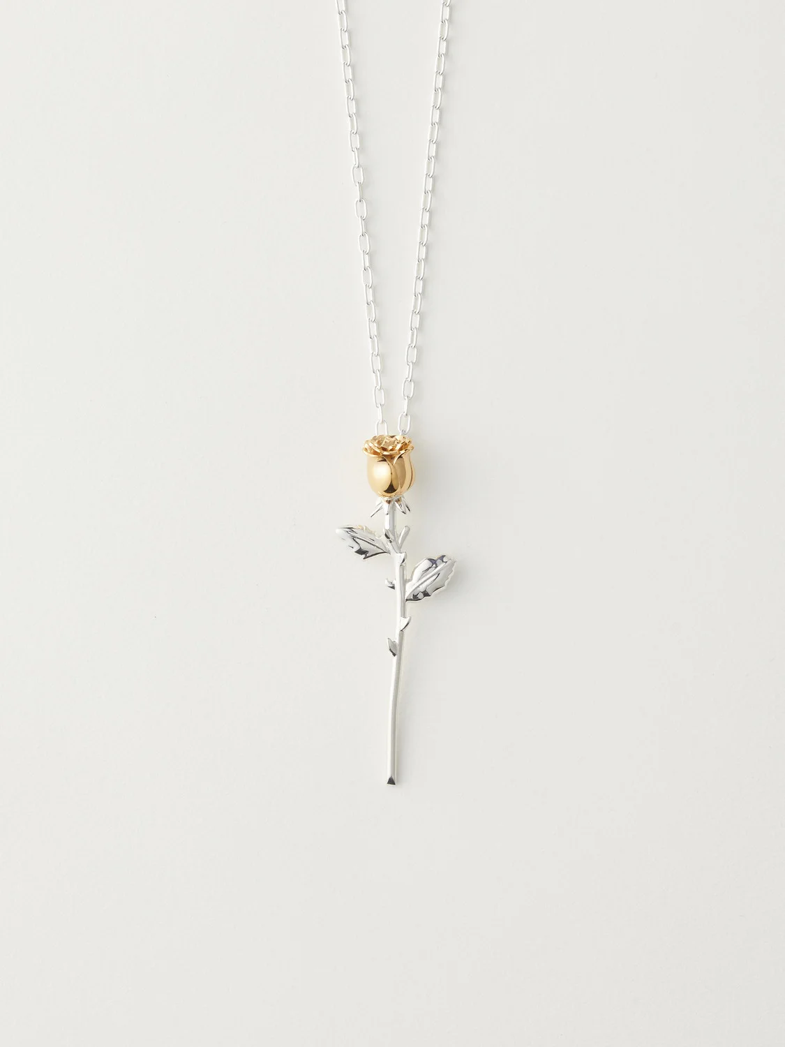 ROSE CHARM NECKLACE - 1