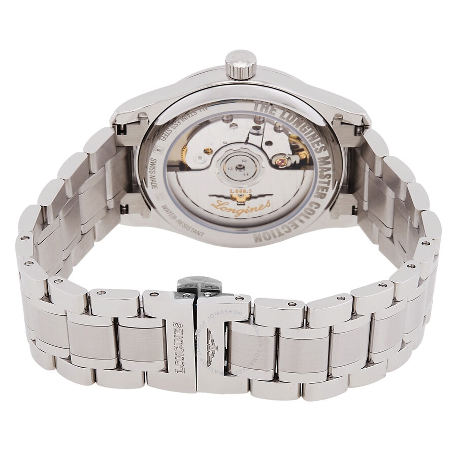 Longines Master Automatic Diamond Blue Dial Ladies Watch L2.357.4.98.6 - 3
