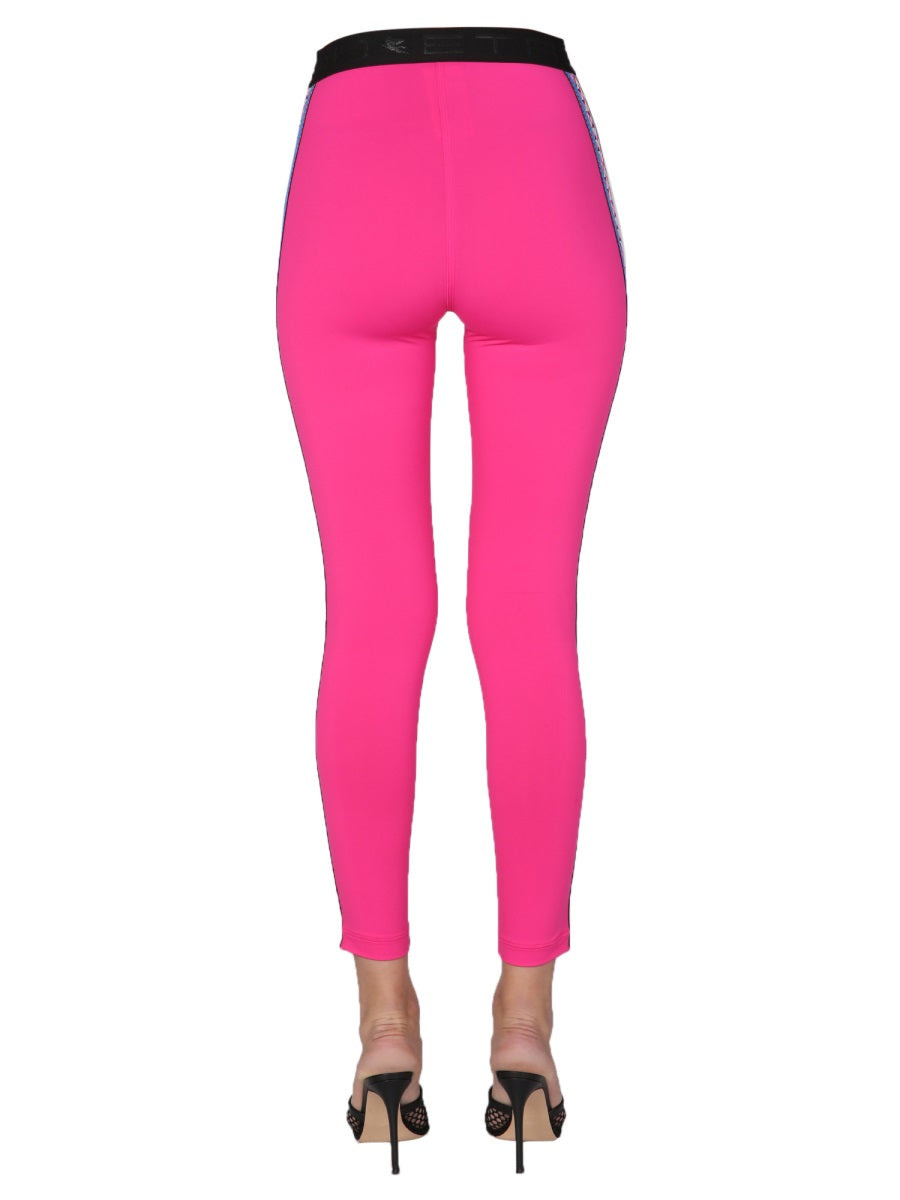 Etro Women Leggings With Logo - 4