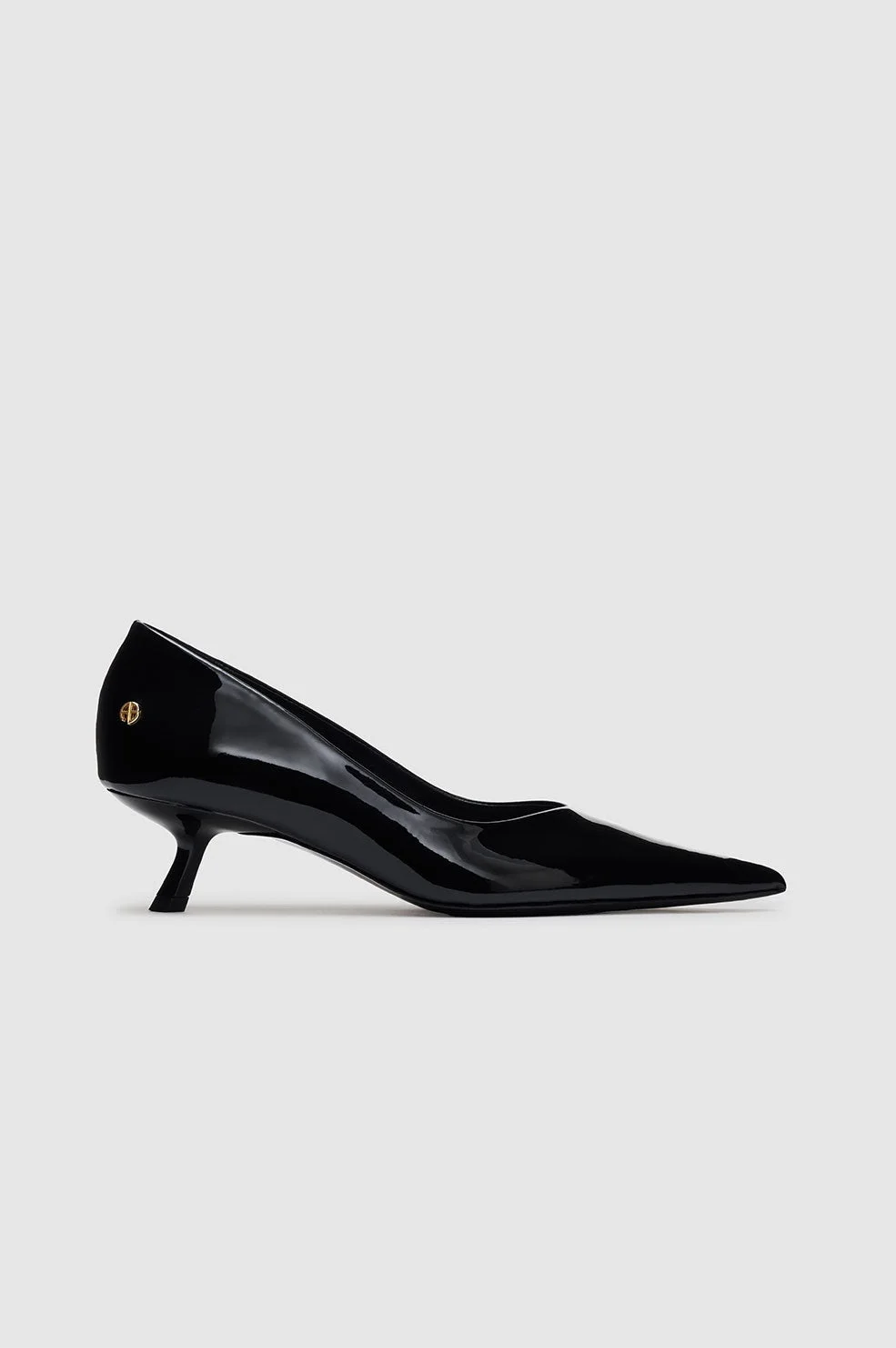 Hilda Pumps - Black Patent - 1