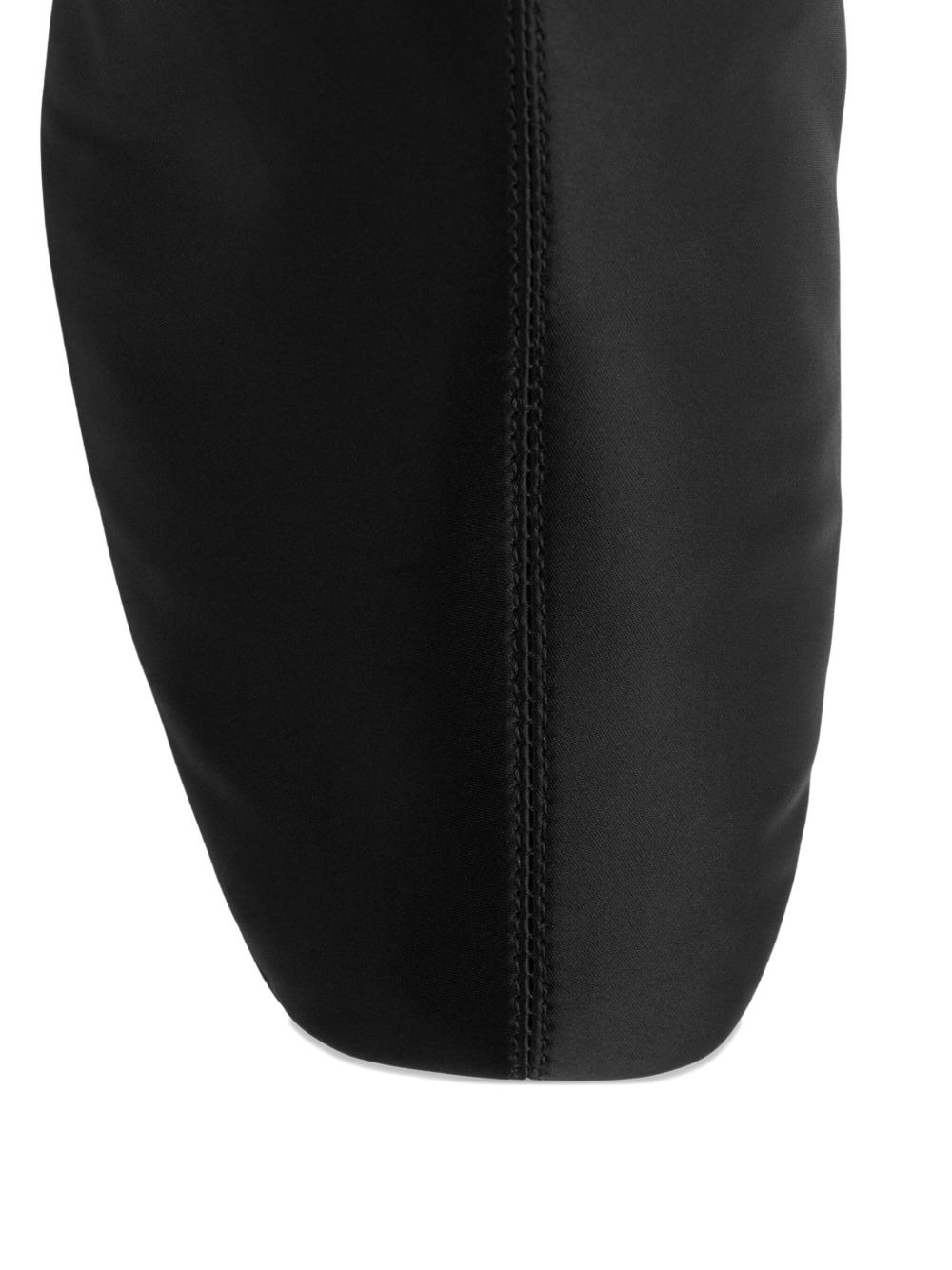 40mm satin knee-high boots - 5
