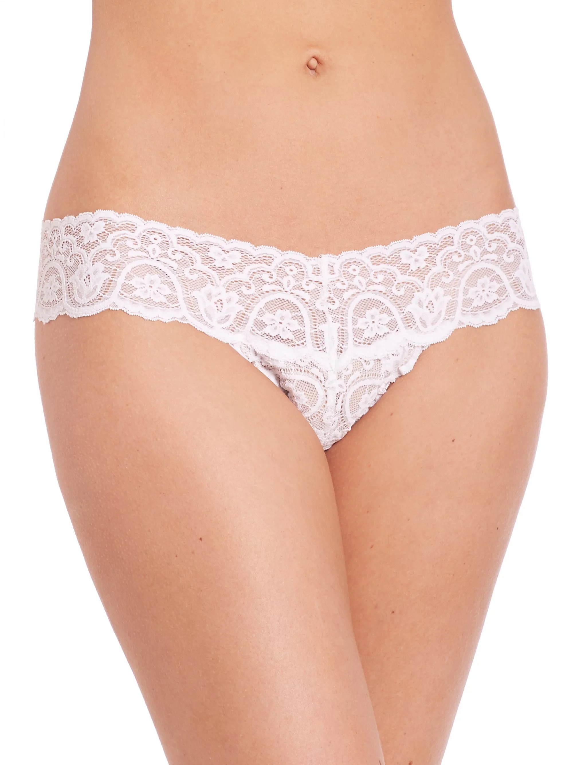 Lace Tanga - White - 1