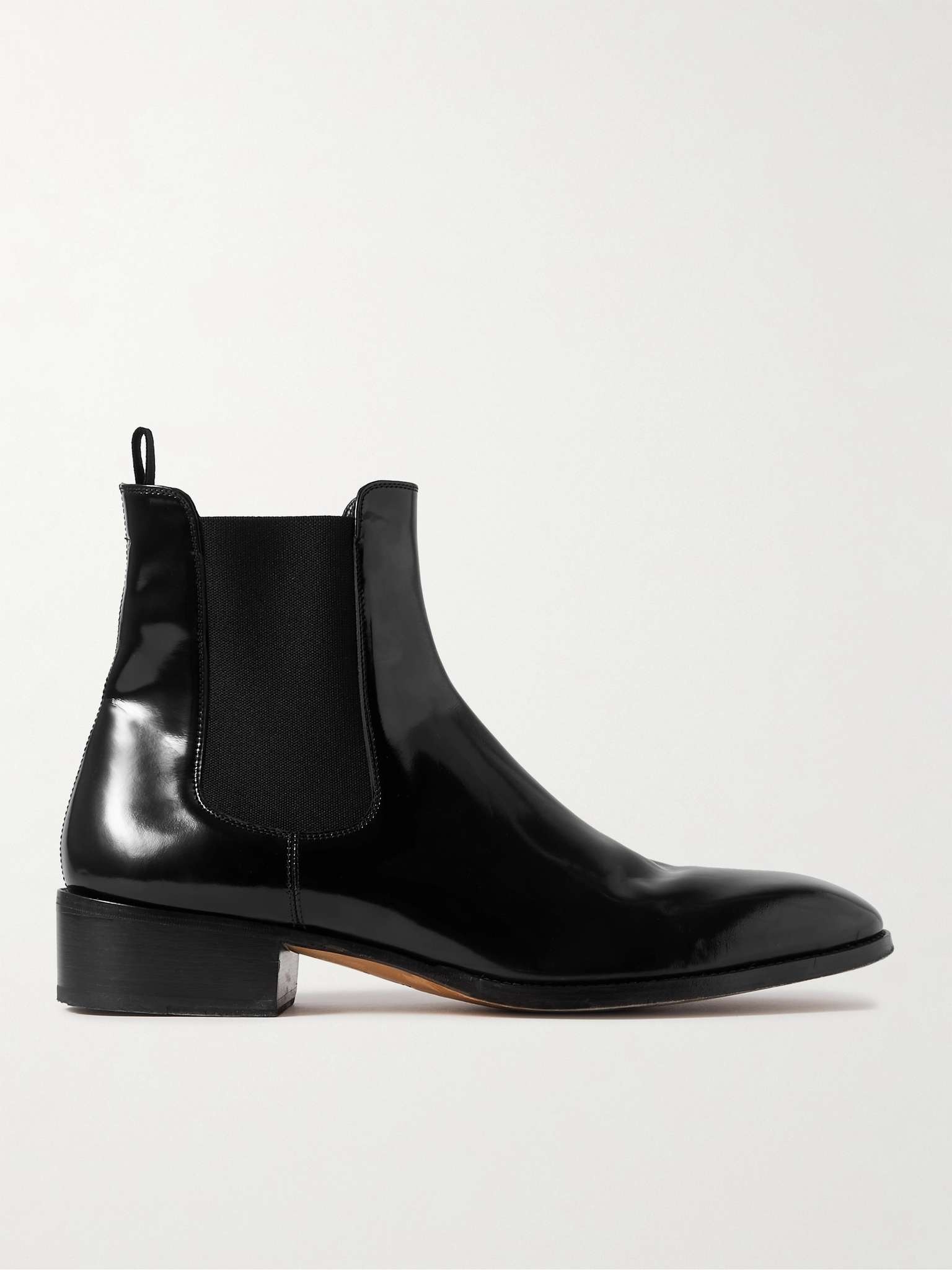 Alec Patent-Leather Chelsea Boots - 1