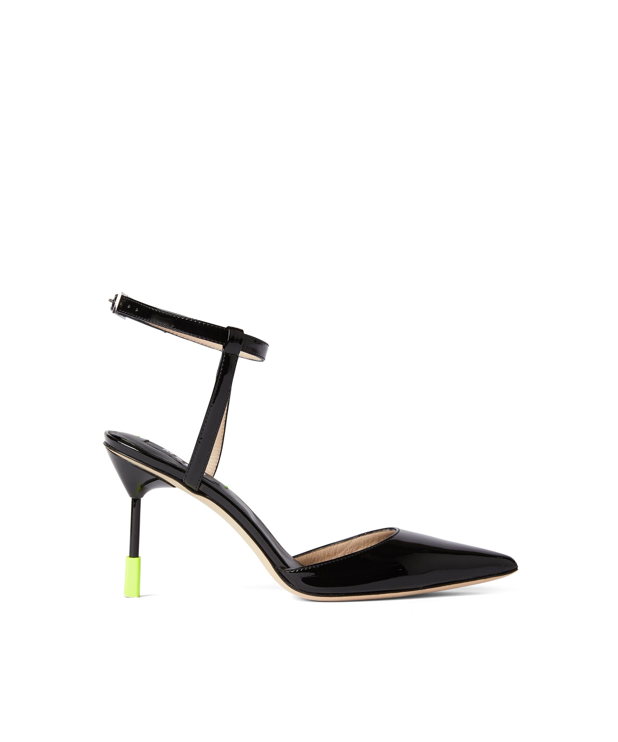 Patent leather slingback pumps - 2