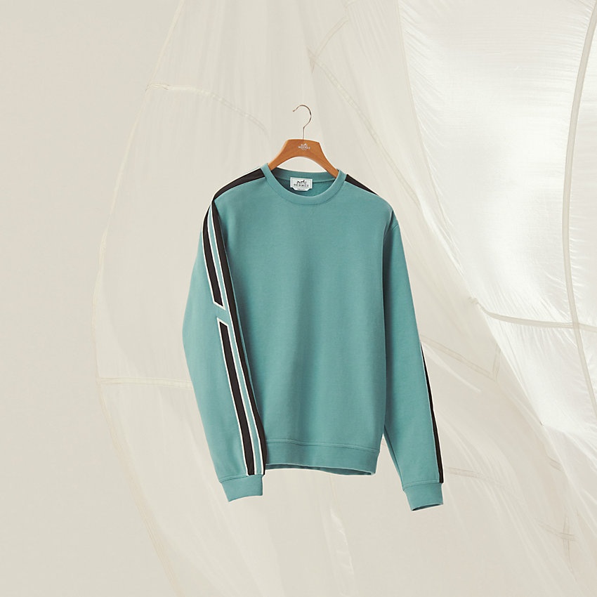 "Run H" crewneck sweater - 4
