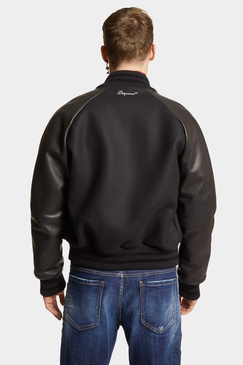 COLLEGE BOMBER JACKET - 4