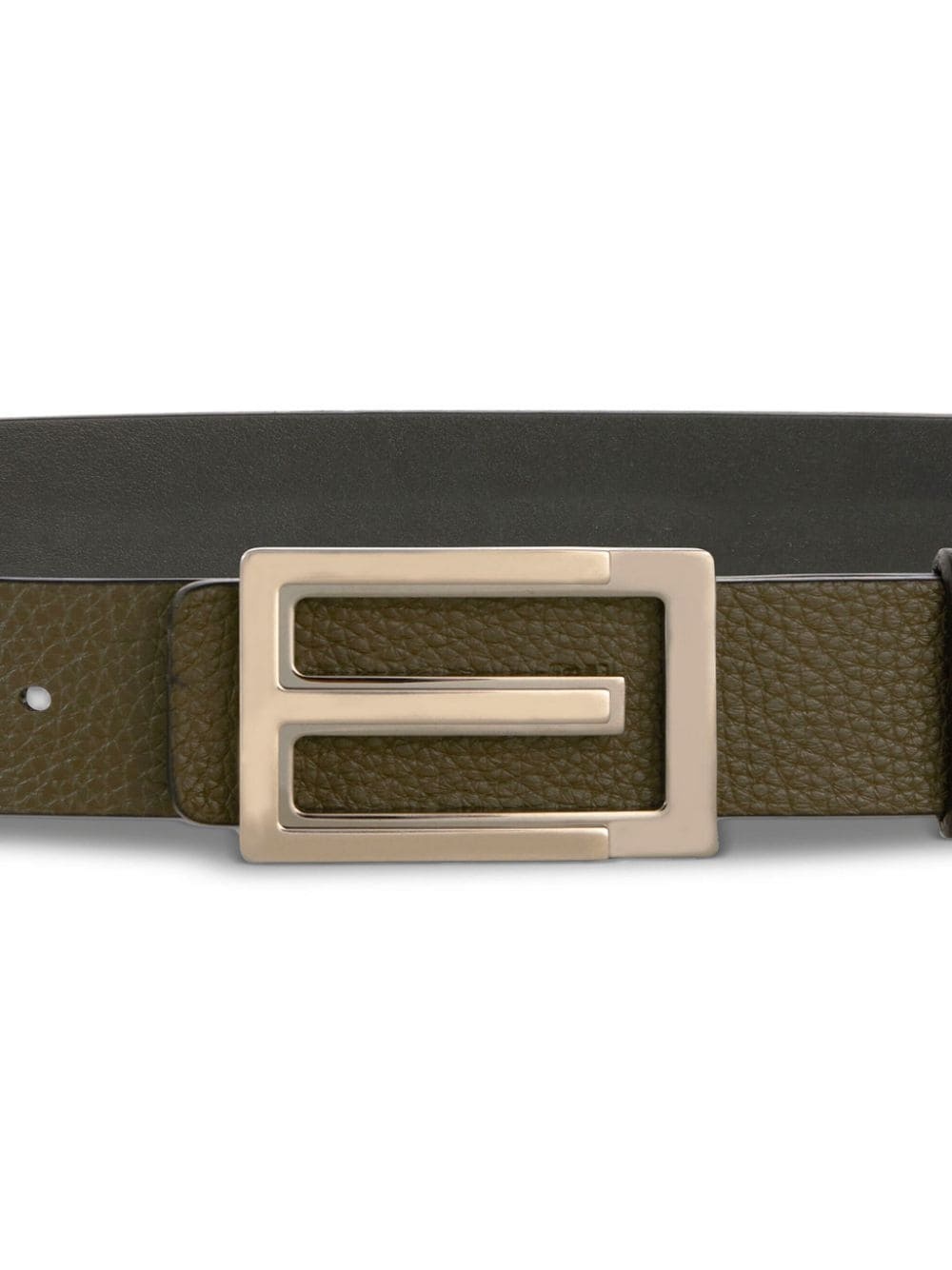 reversible leather belt - 4