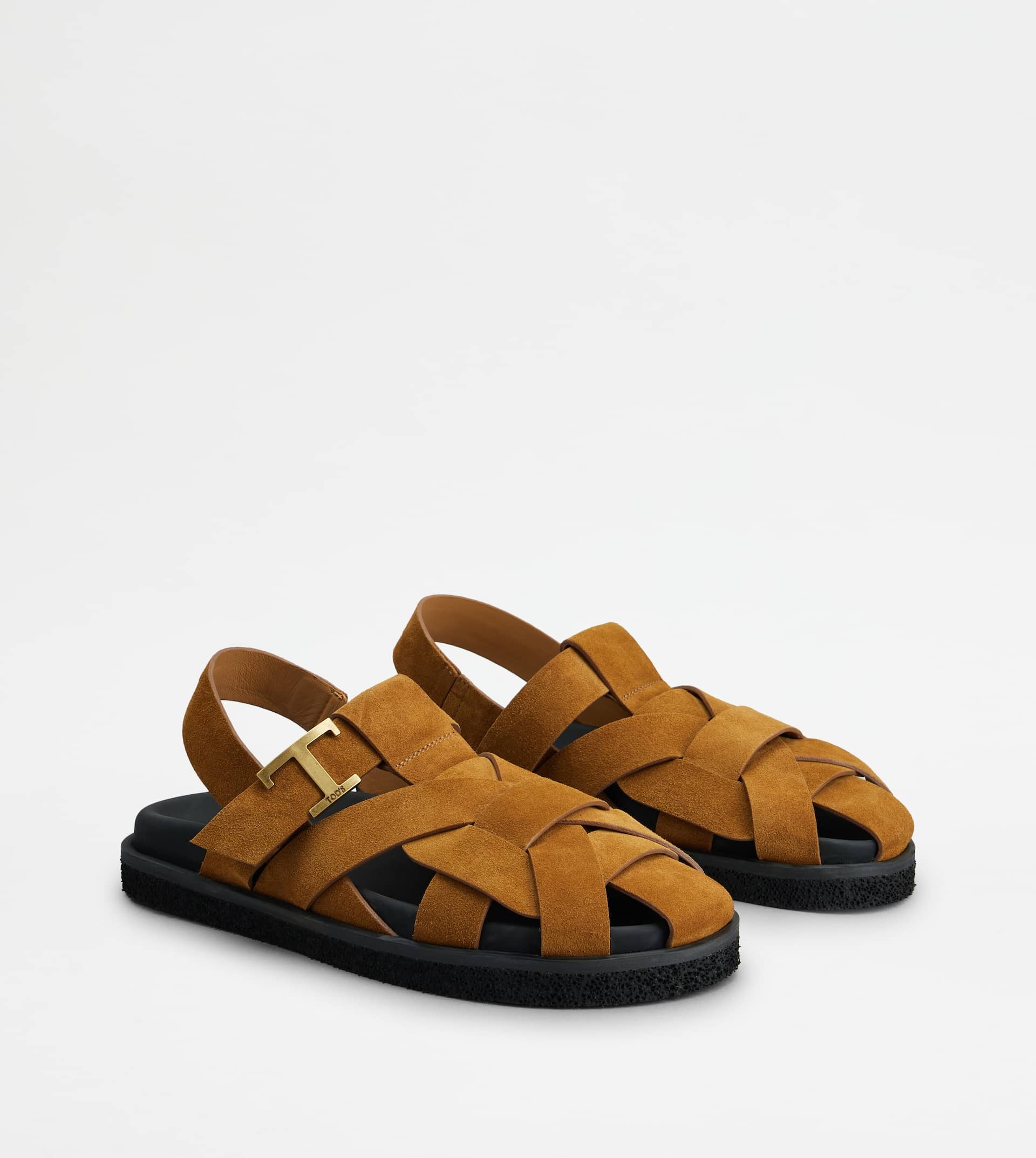 T TIMELESS SANDALS IN SUEDE - BROWN - 2