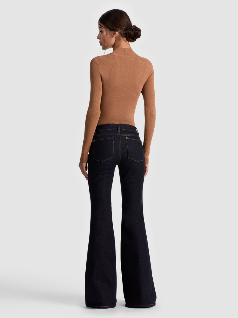 Alice + Olivia DELILAH LACE UP JEAN outlook