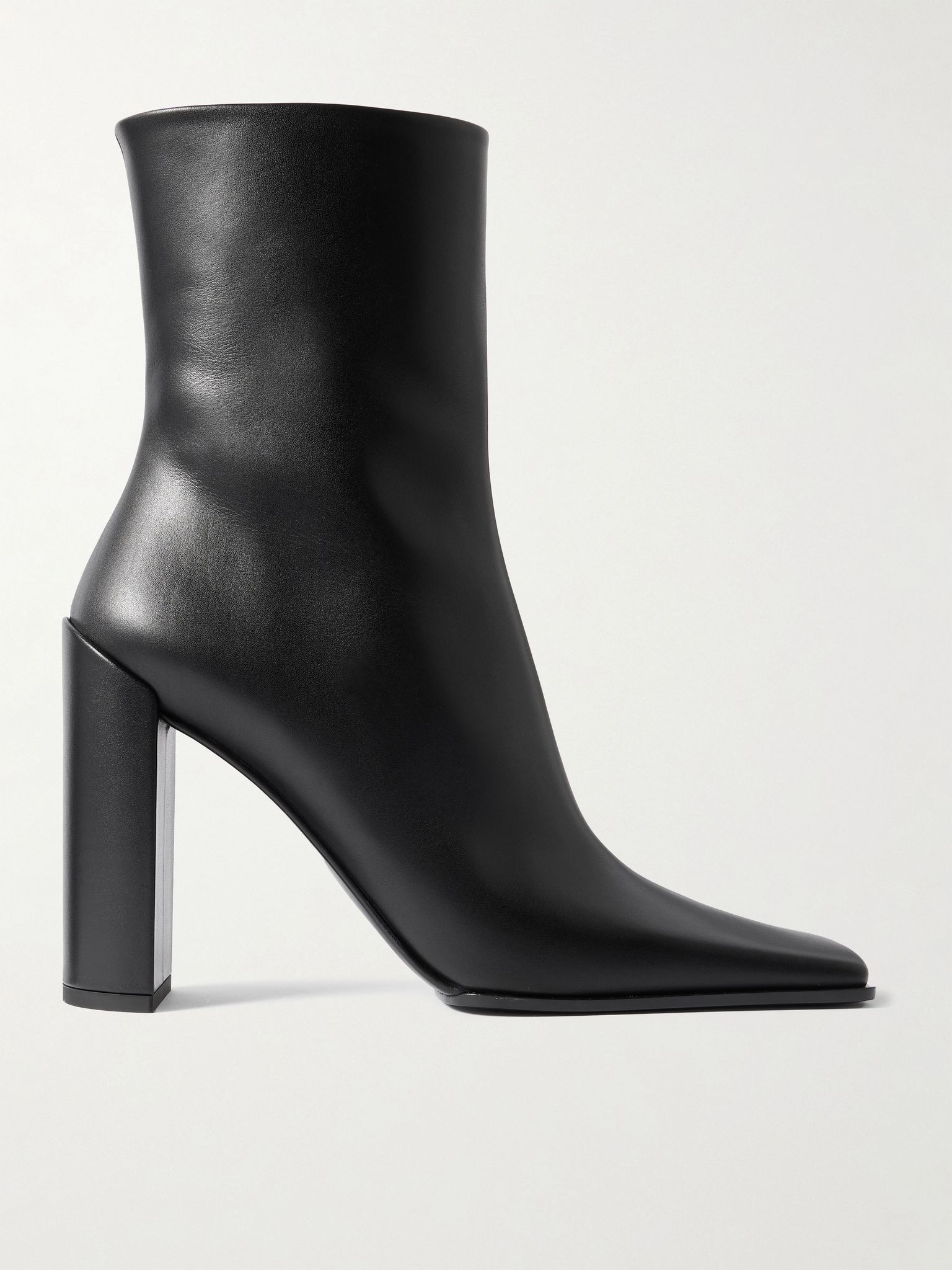 Leather ankle boots Black - 1