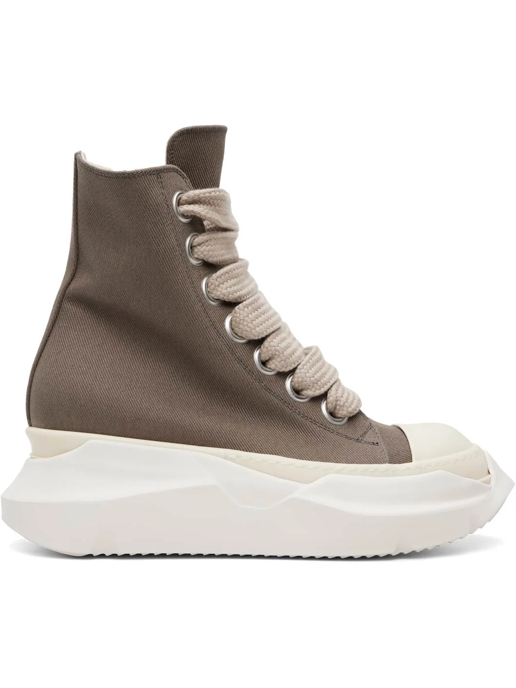 Gray Tower Jumbolace Abstract Sneakers - 1