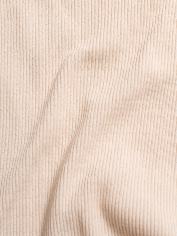 Jessy Rib LS T-Shirt Egg White - 3