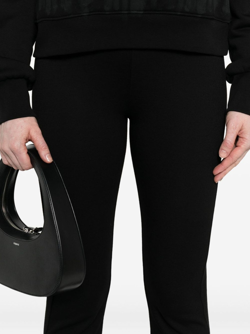high-waisted flared trousers 5