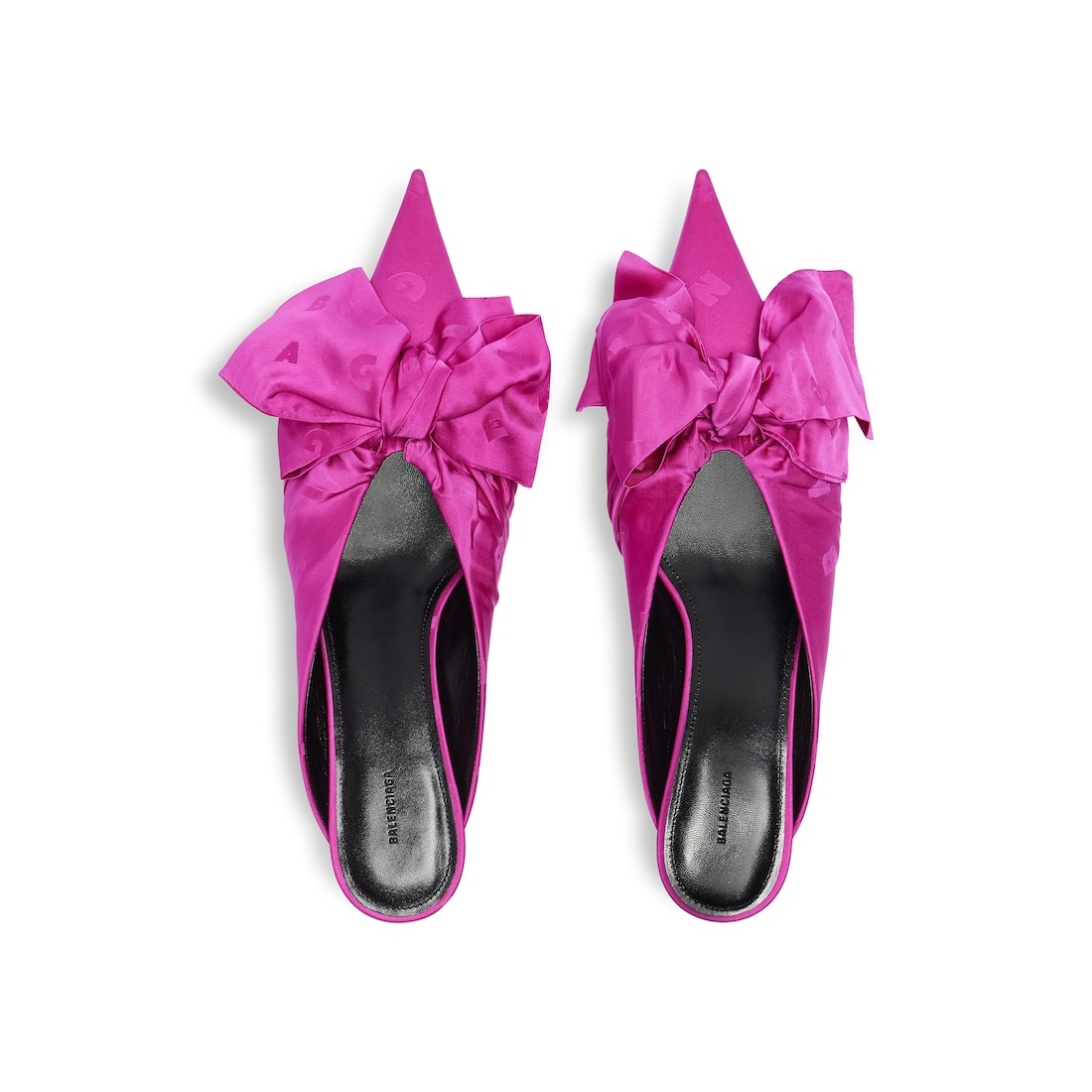 Women's Knife Lavalière 40mm Mule  in Dark Pink - 6