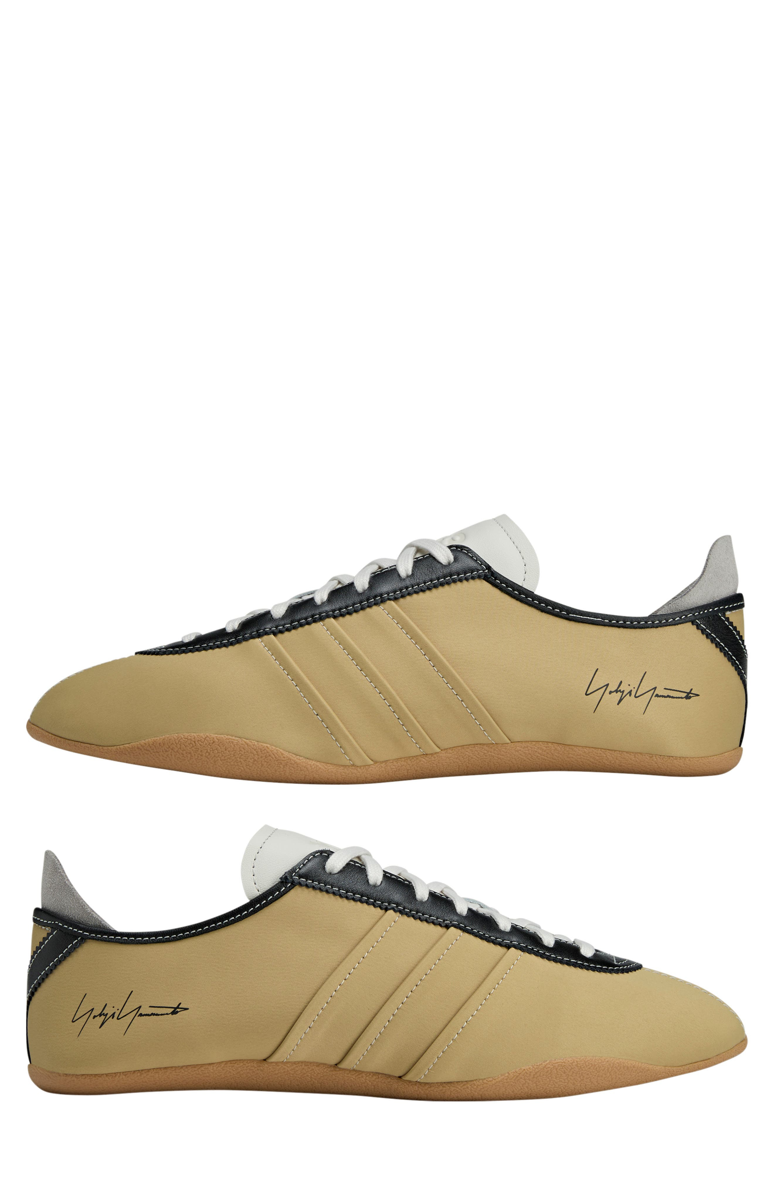 Y-3 Tokyo Sneaker in Golden Beige/black/orbit Grey at Nordstrom - 7
