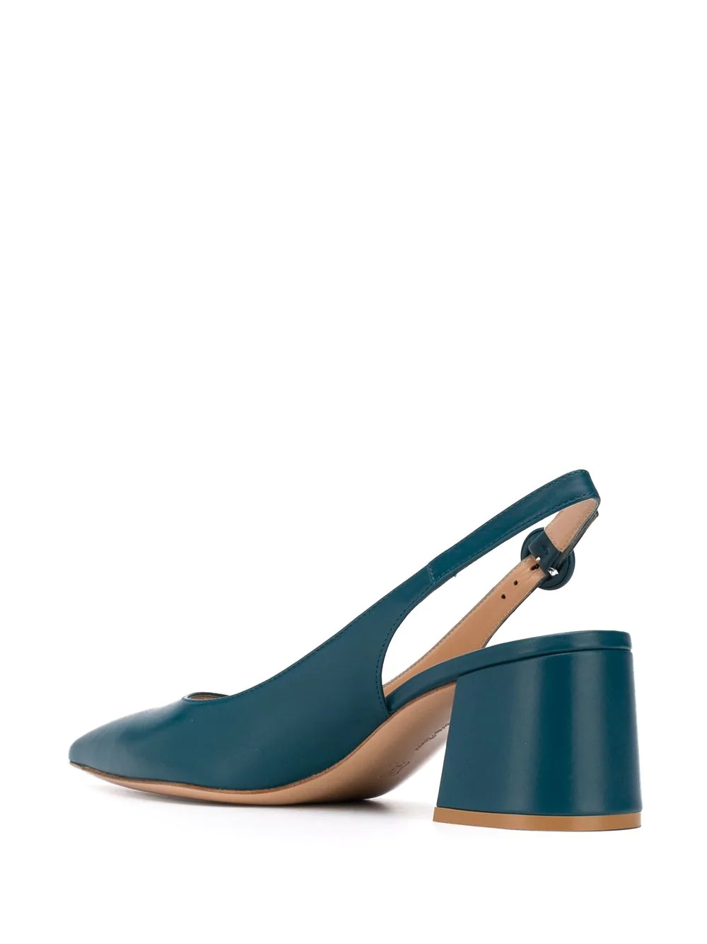 slingback block heel pumps - 3