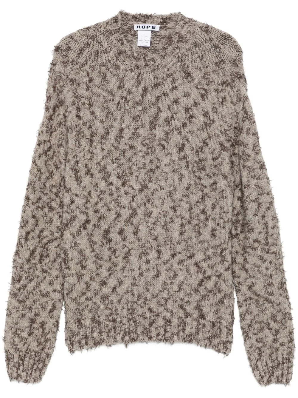 Leo spotted-pattern sweater - 1