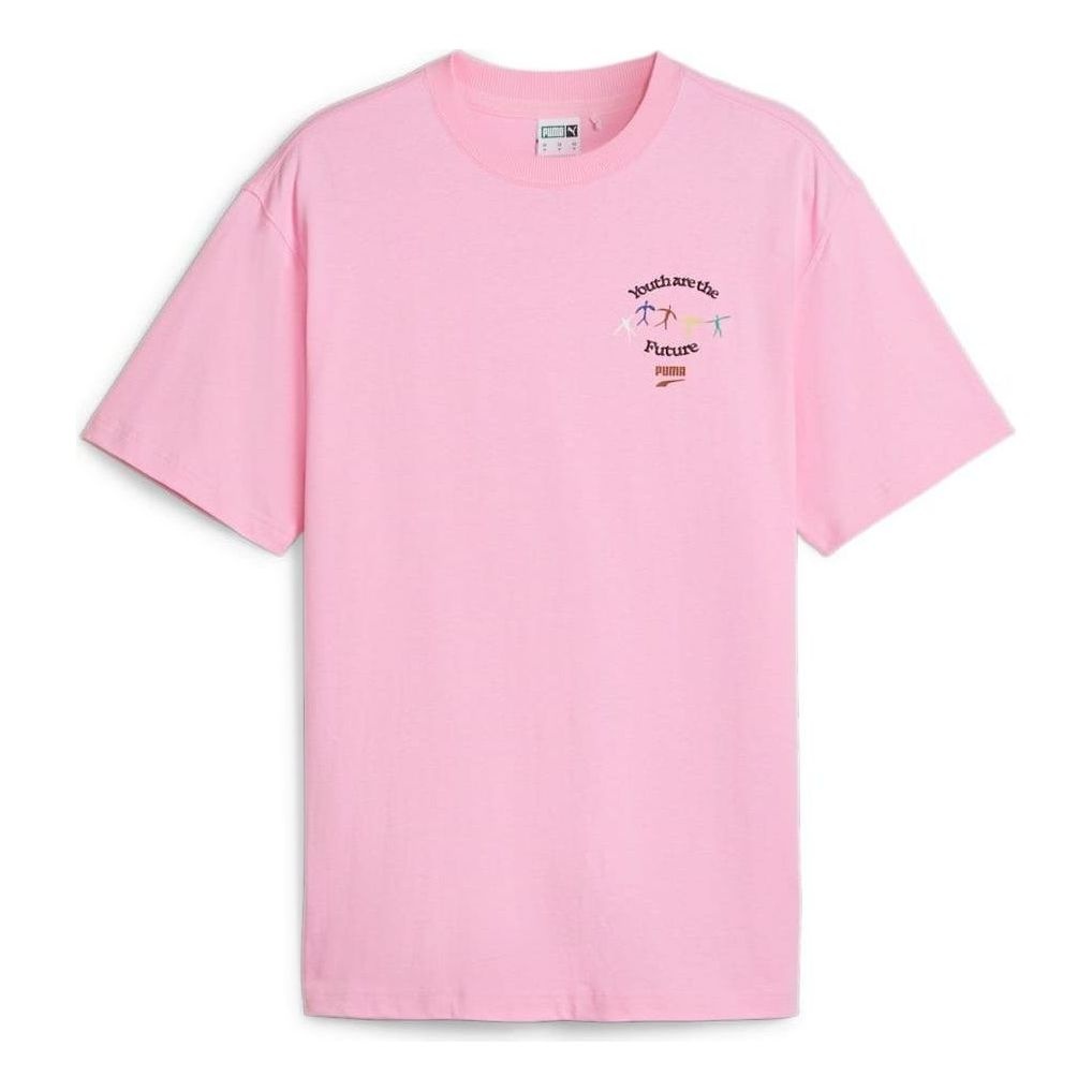 PUMA Youth Are The Future Graphic T-shirt 'Pink' 626097-30 - 1