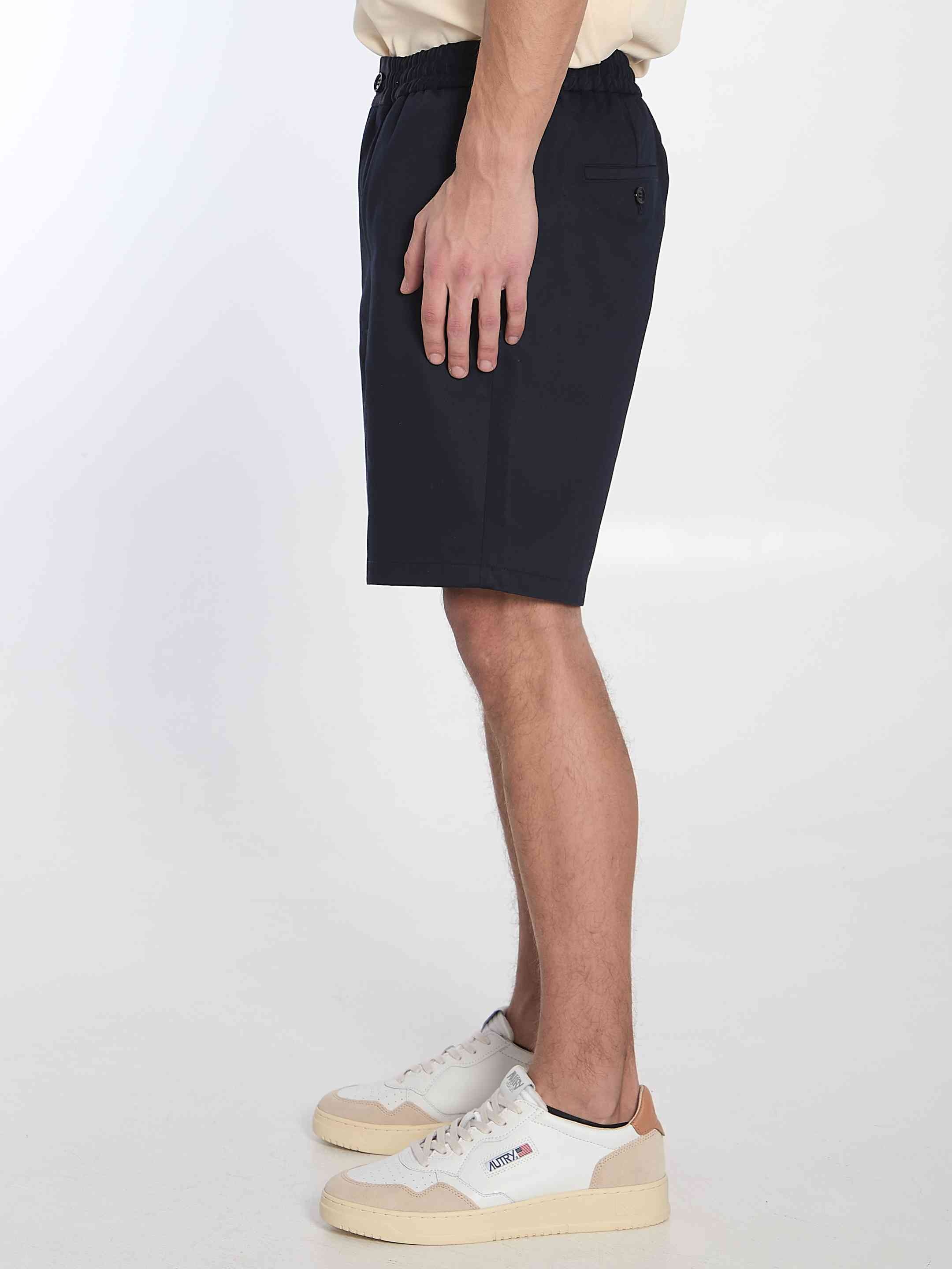 Ami Paris Men Cotton Bermuda Shorts - 3
