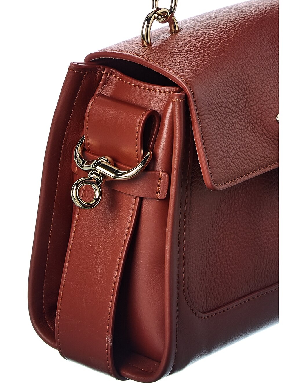 Chloé Tess Day Mini Leather Shoulder Bag - 3