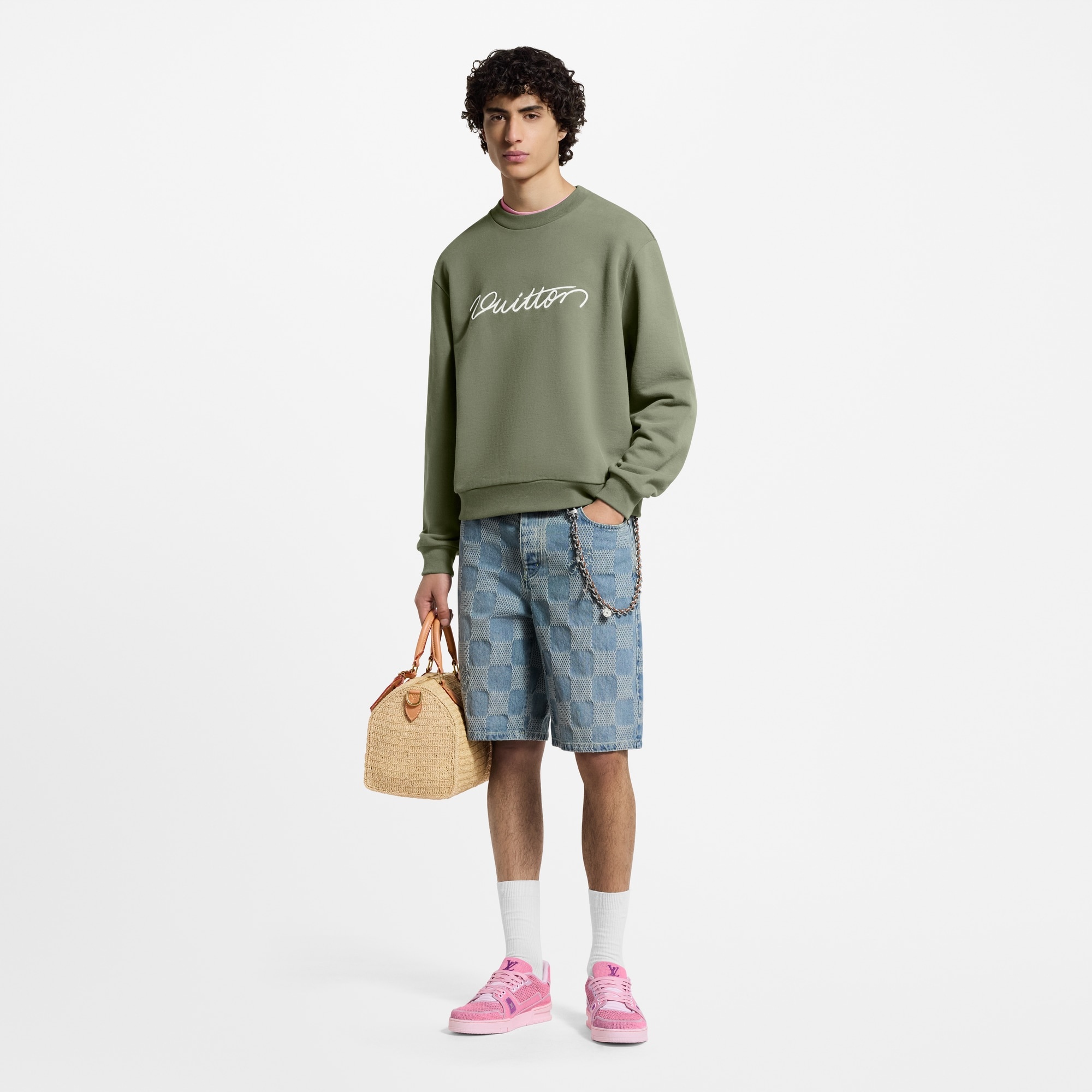 Embroidered Signature Crewneck - 4