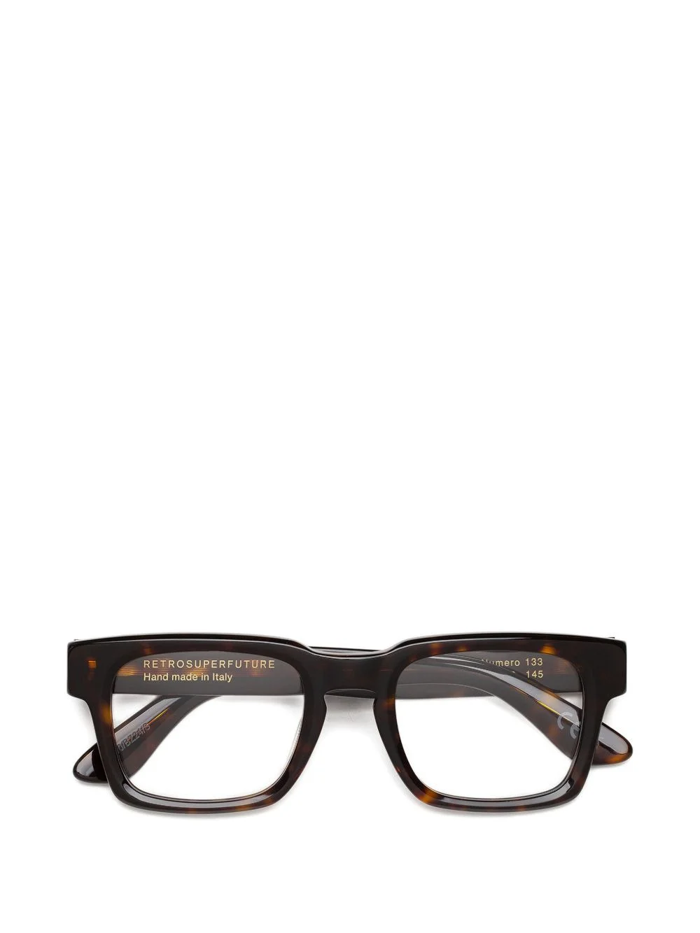 square-frame glasses - 1