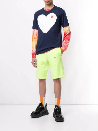 Comme des Garçons PLAY logo-print crew neck T-shirt outlook