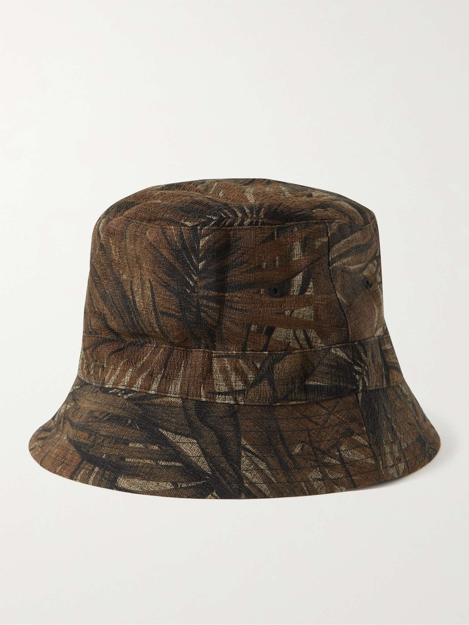 Printed Cotton Bucket Hat - 4