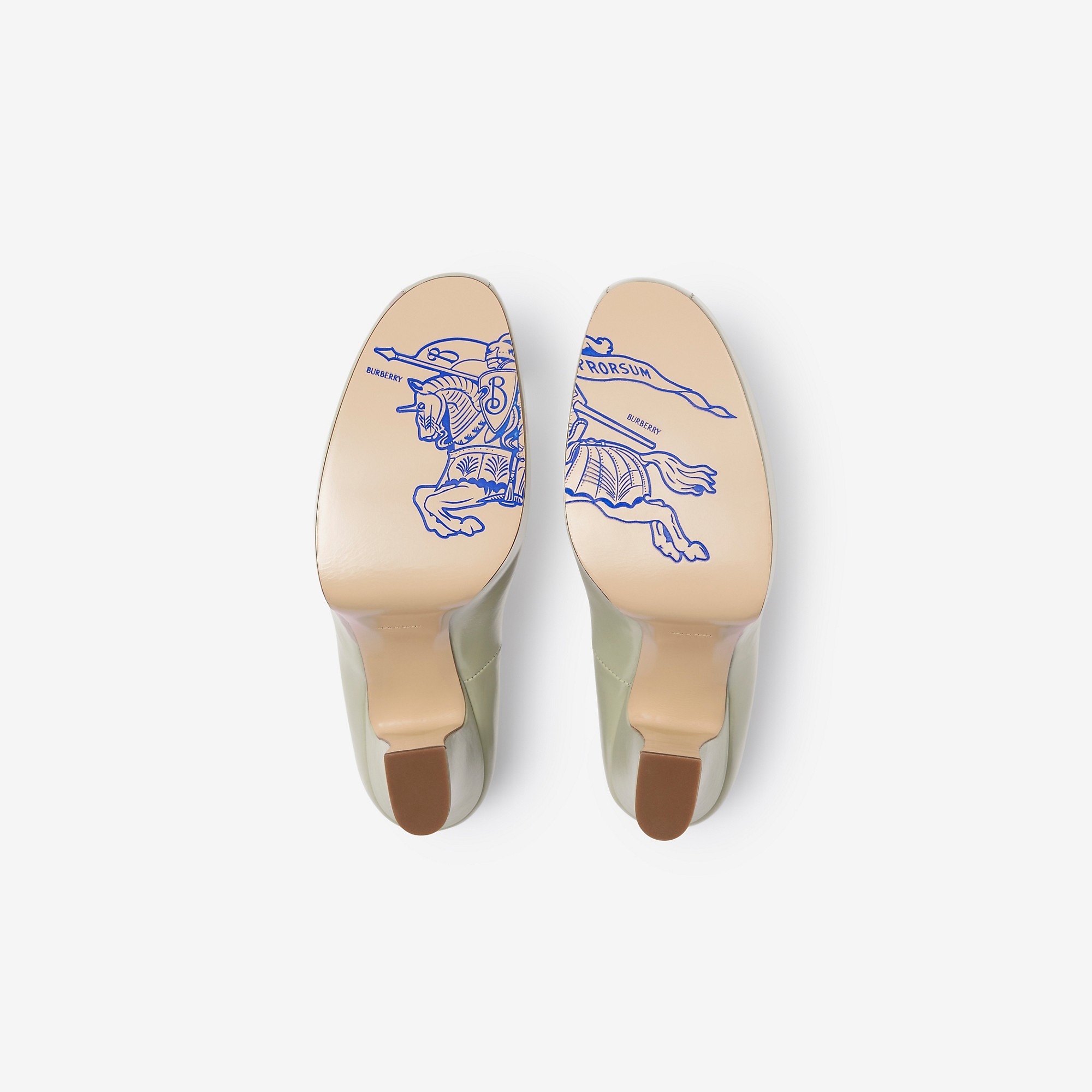 Leather Arch Pumps - 6