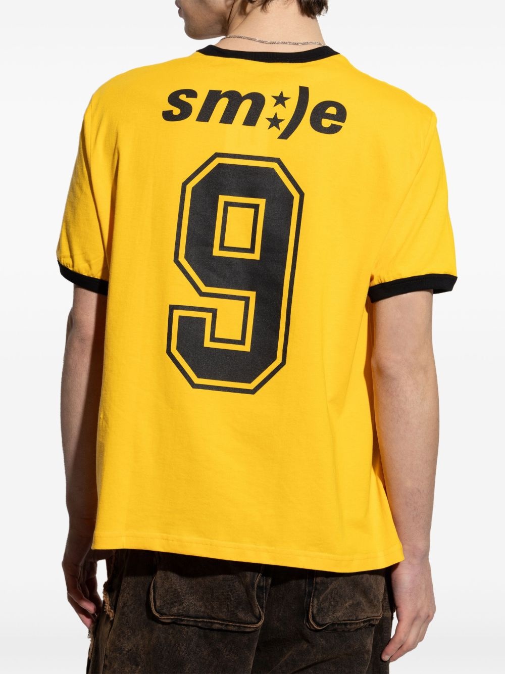 text-print T-shirt - 4