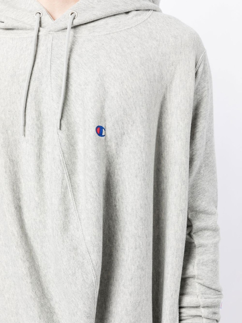 draped drawstring hoodie 6