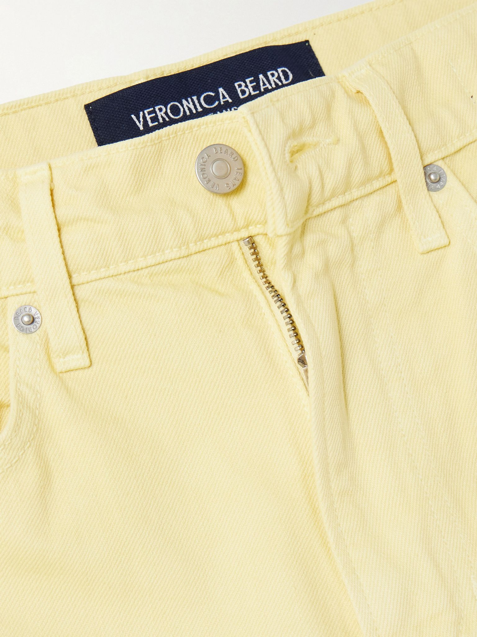 Taylor high-rise flared jeans Yellow - 5