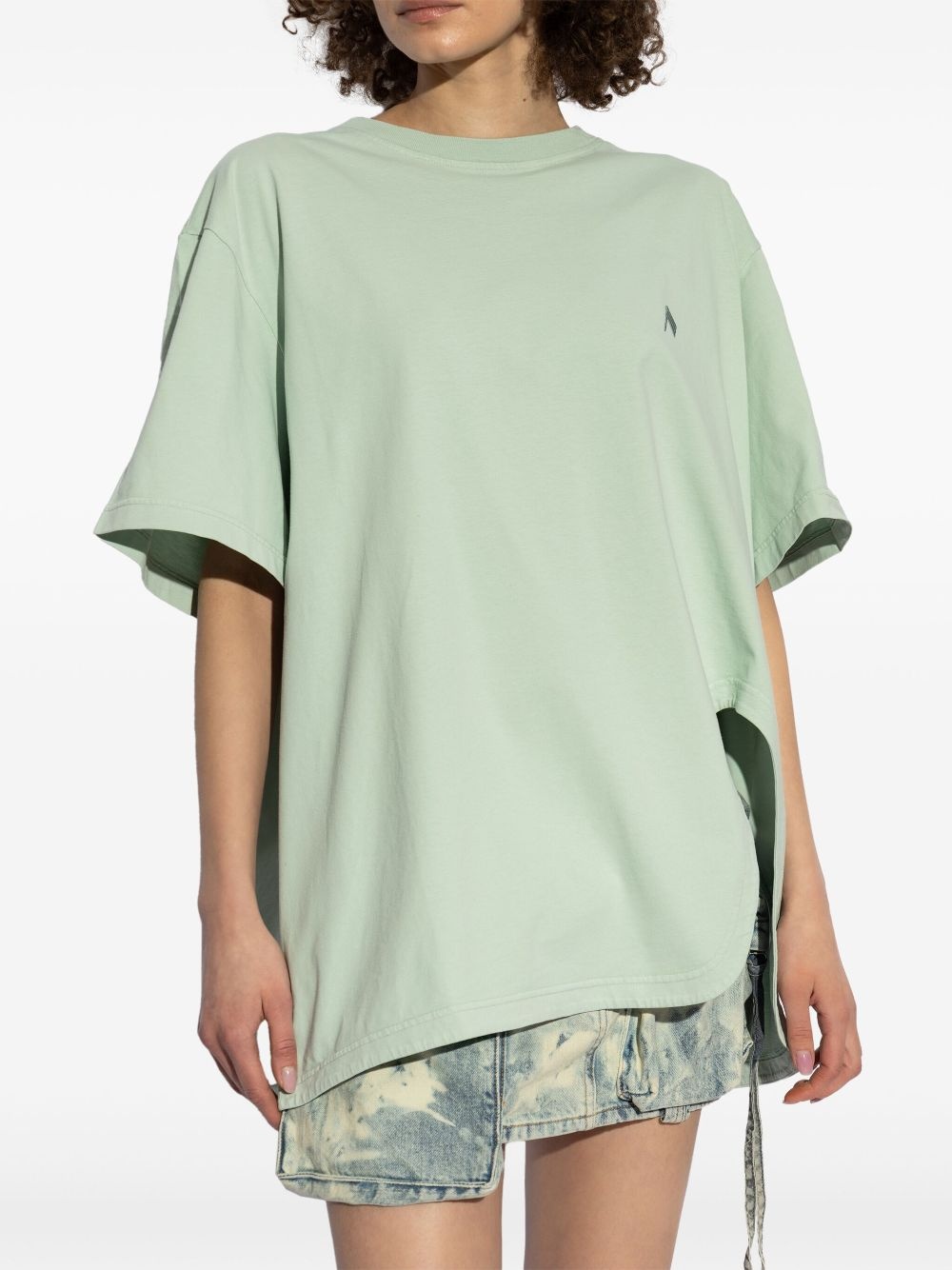 logo-embroidered T-shirt - 2