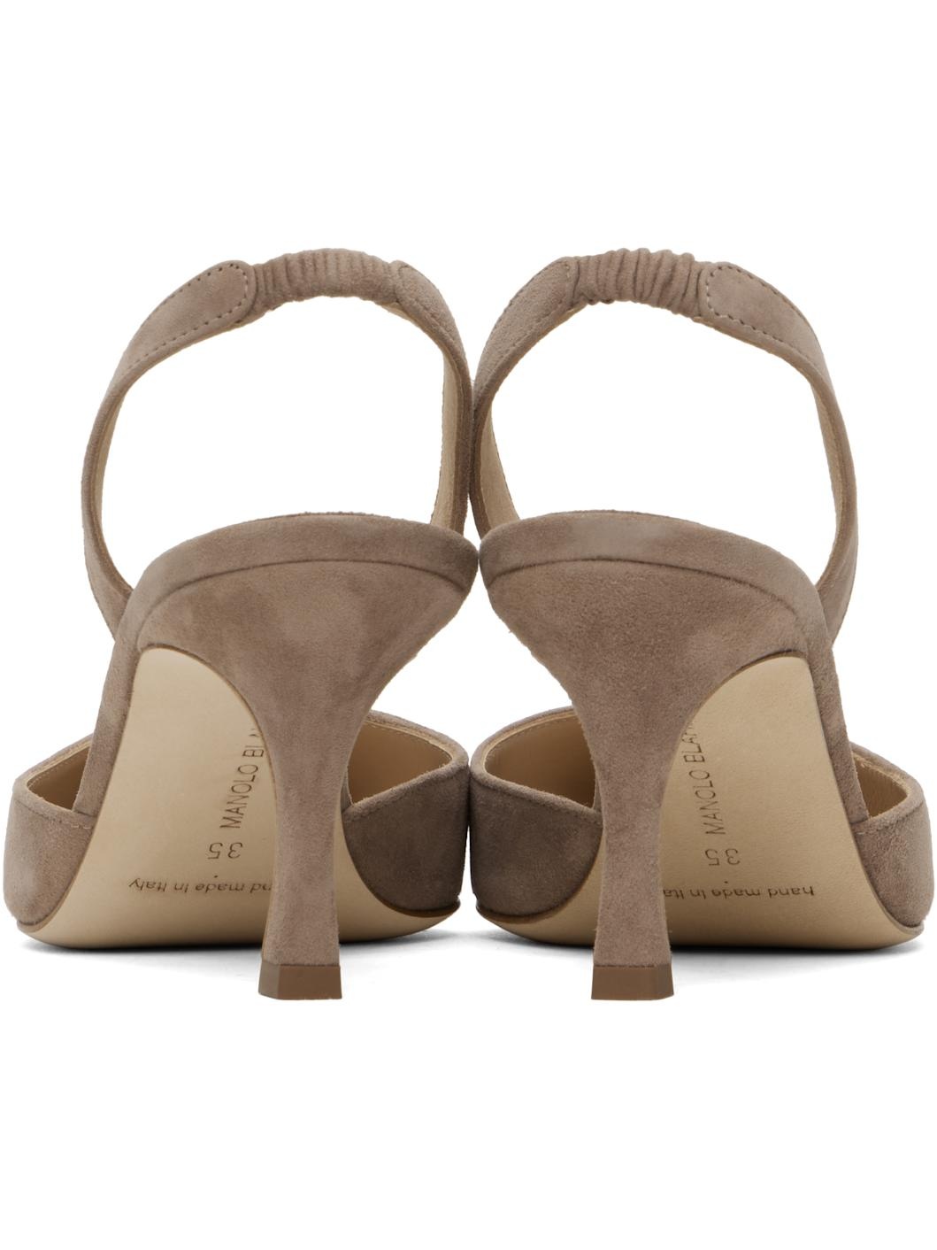 Taupe Carolyne Heels - 2