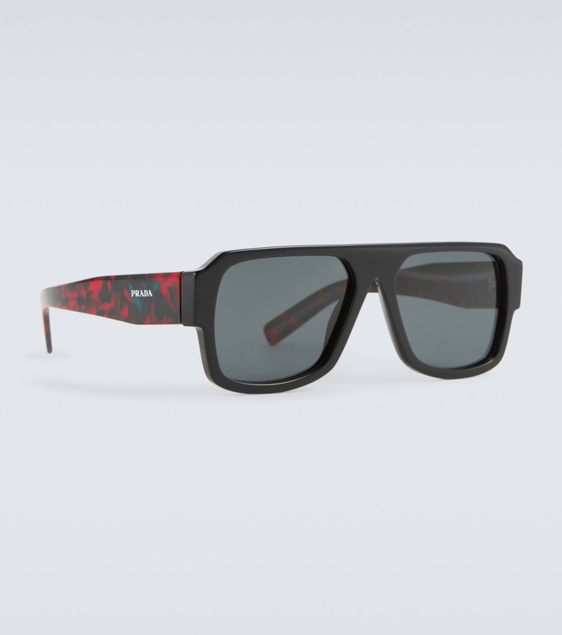 Square acetate sunglasses 4