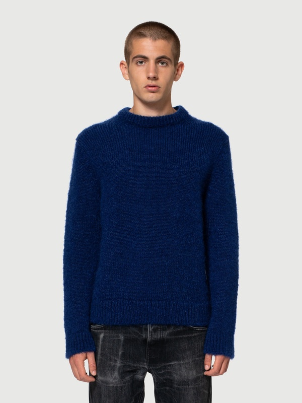 August Sweater Mohair Blue - 2