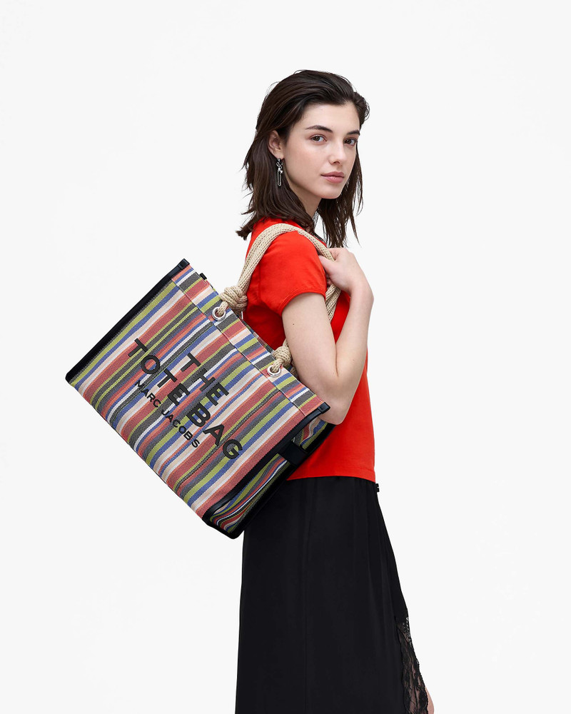 Marc Jacobs THE STRIPE MESH LARGE TOTE BAG outlook